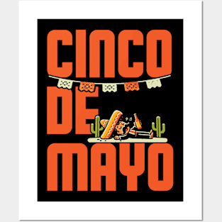 Cinco De Mayo Celebration Posters and Art